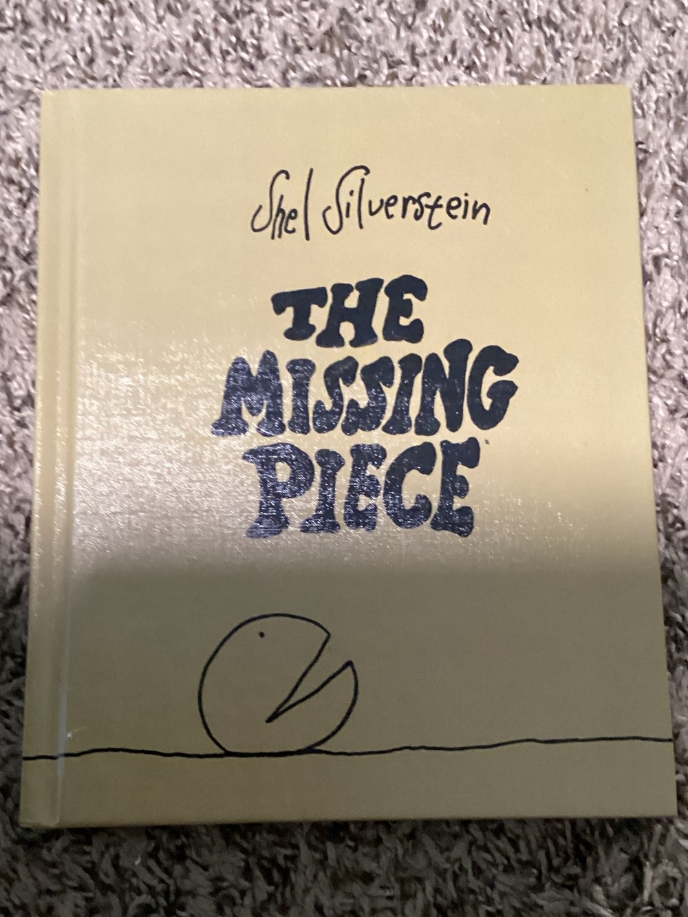 'The Missing Piece' Yellow Hardcover Kids Book